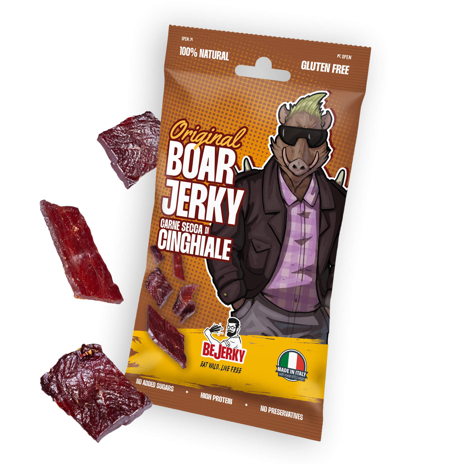 Carne Secca di Cinghiale 25g