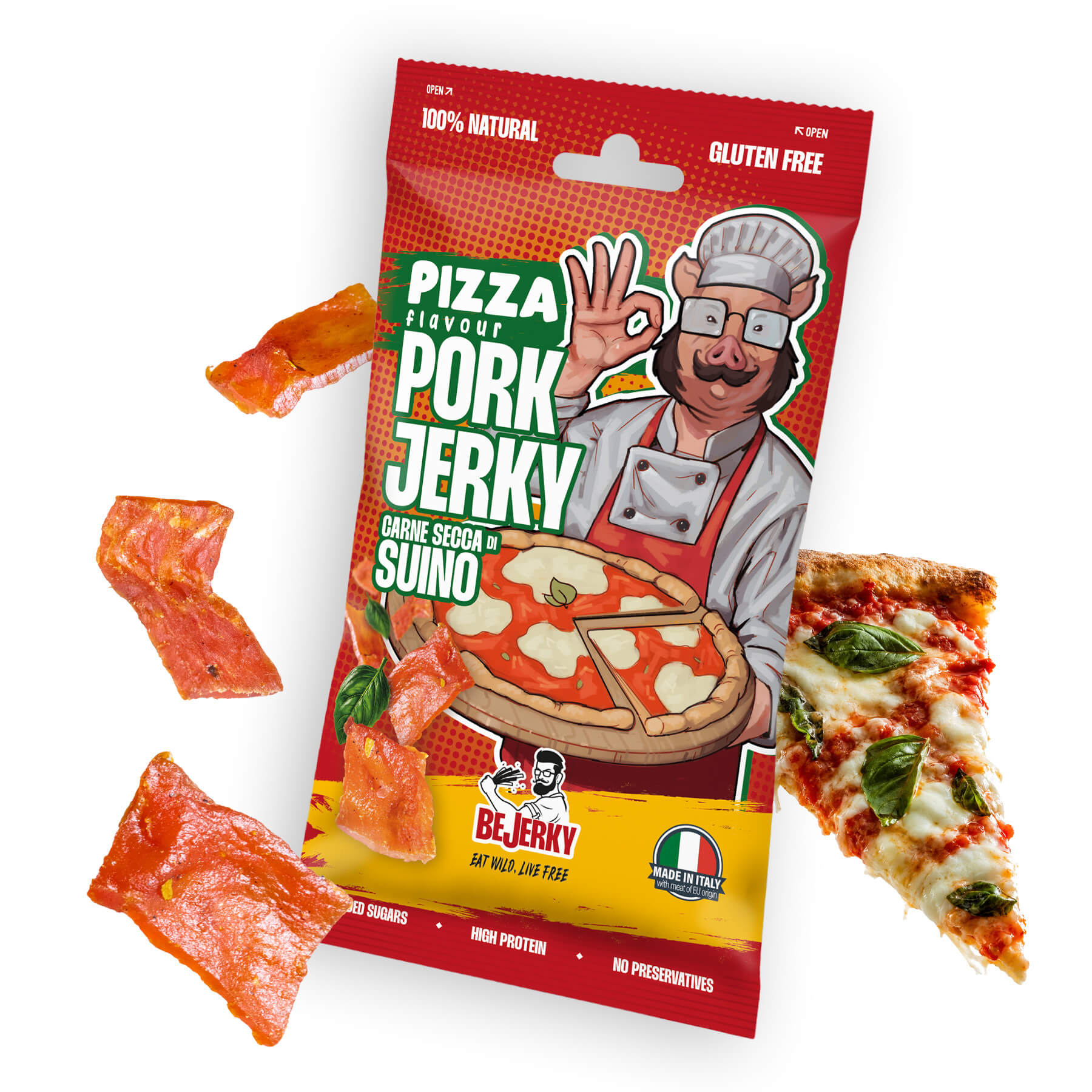 Maiale Gusto Pizza 25g